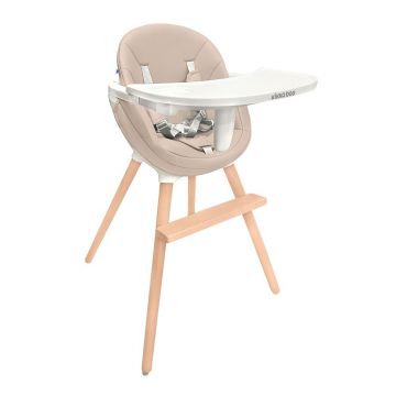Scaun de masa Kikka Boo 2 in 1 Elma Bej