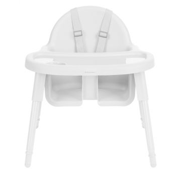 Scaun de masa pentru copii  2in1 Jammy White