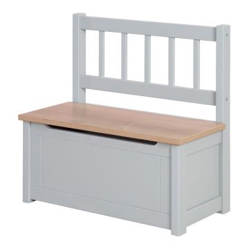 Bancă de copii taupe Woody – Roba