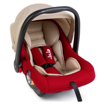 Cos auto Juju Baby Boo, 0-13 Kg, Bej-Bordo