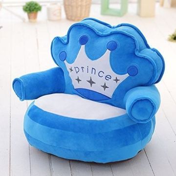 Fotoliu Din Plus Tronul Printului - Albastru