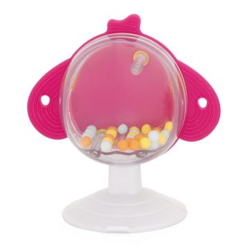 Jucarie cu ventuza pentru scaunul de masa Chicco Prietena pasarica