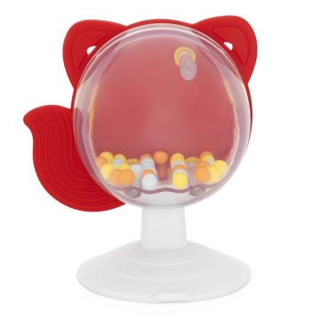 Jucarie cu ventuza pentru scaunul de masa Chicco Prietena vulpita