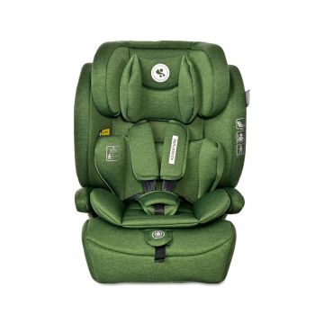 Scaun auto, Lorelli Adventure, i-Size, 15 luni-12 ani, 76-150 cm, Green