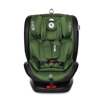 Scaun auto, Lorelli Ares, Isofix, i-Size, rotativ 360 grade, 40-150 cm, 0 luni-12 ani, Green