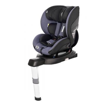 Scaun Auto Lorelli, Proxima I-Size Isofix, rotativ, 40-105 cm, Blue  Black