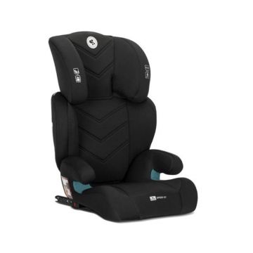 Scaun auto, Lorelli Speed GT, I-Size, Isofix, transformabil in inaltator auto, 3-12 ani, 100-150 cm, Black