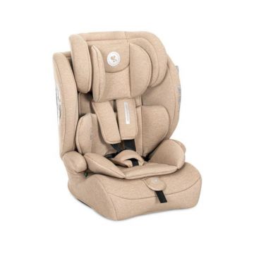 Scaun auto pentru copii, Lorelli Adventure, I-Size, 15 luni-12 ani, 76-150 cm, Beige