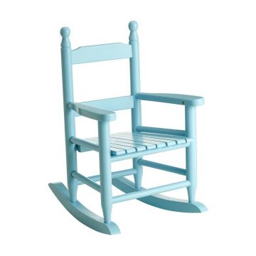Scaun de copii albastru din lemn de plop – Premier Housewares