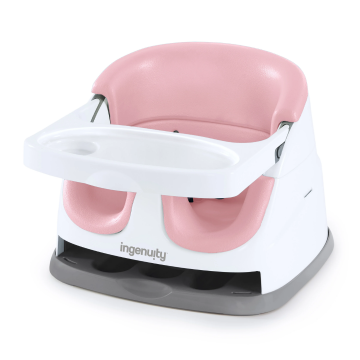 Scaun de masa 2 in 1 Ingenuity Pink Peony