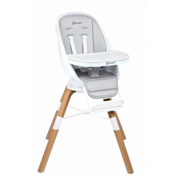 Scaun de masa 360° pentru copii BabyGo Carou, Alb