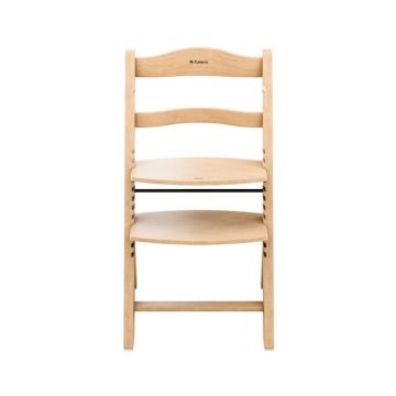 Scaun de masa copii multifunctional 4-in-1 Tulano Morsel 40 Natural structura din lemn rezistent,11 nivele de inaltime ,tavita dubla,recomandat 6luni-4 ani,greutate admisa 40 kg