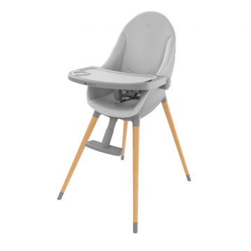 Scaun de masa pentru copii 3 in 1 KinderKraft Fini Up Grey