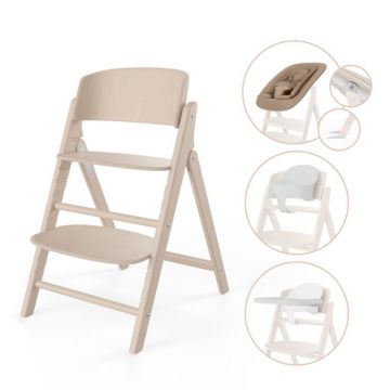 Scaun de masa pentru copii Cybex Click  Fold 4 in 1 Natural Light