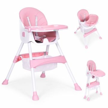 Scaun de masa pentru copii Ecotoys HC521 Roz