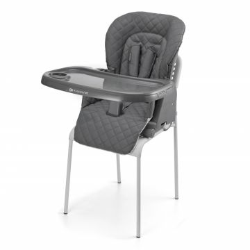 Scaun de masa pentru copii Kinderkraft Tulo Grey 3 in 1