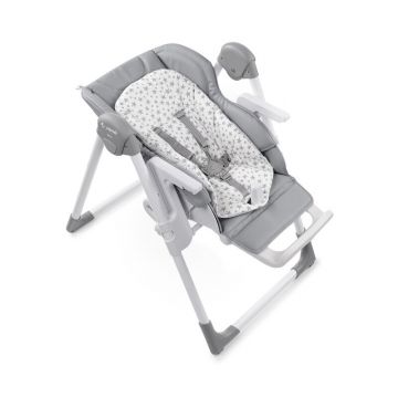 Scaun de masa si Balansoar, Jane, Mila 2 in 1, Transformabil, Multifunctional, Cu husa din imitatie piele, 0 luni+, Conform cu EN 149882017 + A12020