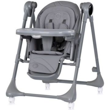 Scaun de masa si leagan electric Chipolino Master Class 2 in 1 charcoal