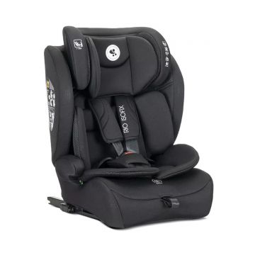 Scaun auto, Lorelli Rio, Isofix cu Top Tether, I-Size, 76-150 cm, Black